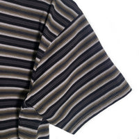 Hide and Seek ハイドアンドシーク 26SS Border S/S Tee ボーダーショートスリーブTシャツ グレー グリーン HT-040926 Size XL 福生店