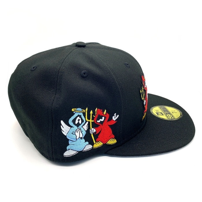 PALACE パレス NEW ERA ニューエラ RIGHT AND WRONG P 59FIFTY ベースボールキャップ ブラック Size 7 3/4 (61.5cm) 福生店