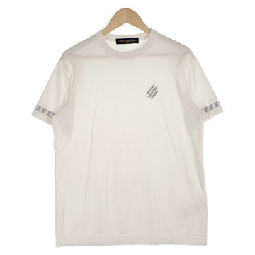 Louis Vuitton ルイヴィトン 24SS モノグラムジャガードロゴ クルーネックTシャツ 半袖 ホワイト RM242MQ Z34 HRN42W Size M 福生店