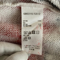 glamb グラム Hardie border sweat ハーディーボーダースウェットトレーナー ブラック レッド 薄手 GB0318/CS12 Size 4 福生店
