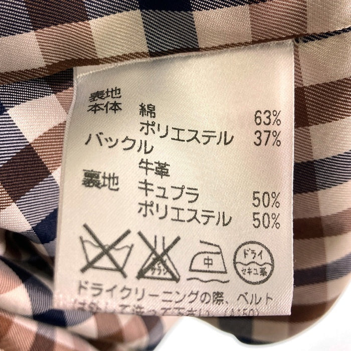 Aquascutum アクアスキュータム ライナー付き トレンチコート ベージュ size13 瑞穂店
