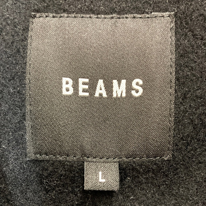 BEAMS ビームス 11-19-1471-120 中綿 ウール モッズ コート ブラック sizeL 瑞穂店