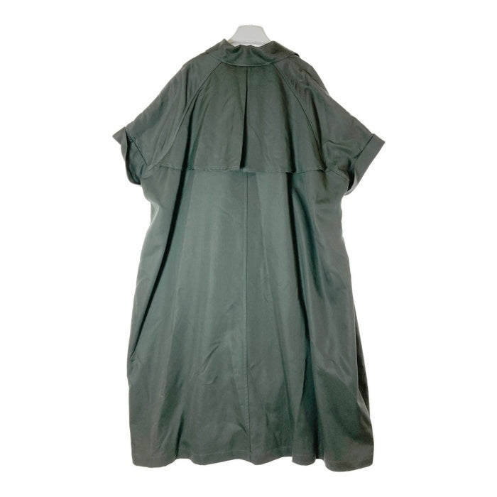 AMERI アメリ 24SS  TRENCH MULTI WAY LONG VEST トレンチマルチウェイロングベスト 半袖コート グリーン ※ベスト欠品 01410740200 Size M 瑞穂店