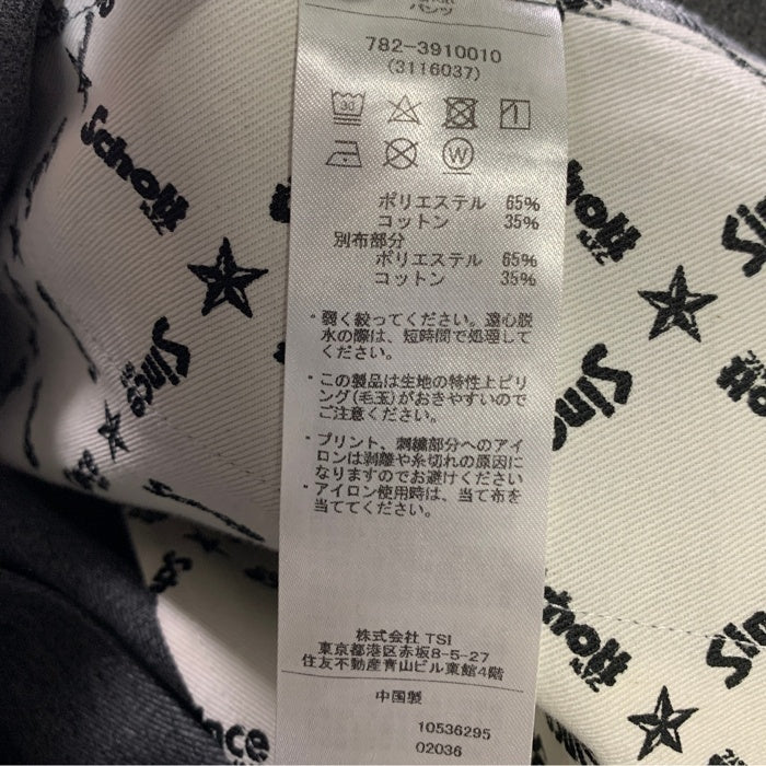 Schott ショット TC DOUBLE PLEATED WIDE PANTS チノツイル 2タック ワイドパンツ グレー 782-3910010 Size L 福生店