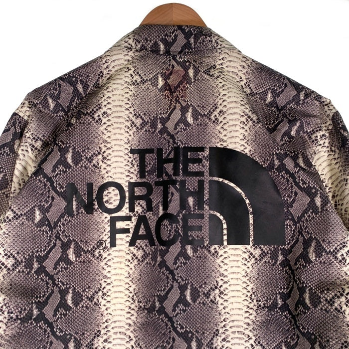 SUPREME シュプリーム 18SS THE NORTH FACE ノースフェイス Snakeskin Taped Seam Coaches Jacket スネークスキン テープドシーム コーチジャケット ブラック NP11803I Size L 福生店