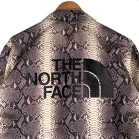 SUPREME シュプリーム 18SS THE NORTH FACE ノースフェイス Snakeskin Taped Seam Coaches Jacket スネークスキン テープドシーム コーチジャケット ブラック NP11803I Size L 福生店