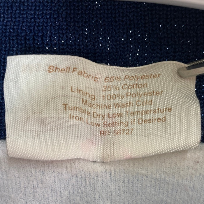 AUBURN SPORTSWEAR アーバンスポーツウェア USA製 PENN STATE NITTANY LIONS スナップボタン ブルゾン ネイビー sizeXL 瑞穂店