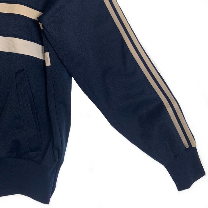 70's adidas アディダス VENTEX TRACK JACKET トラックジャケット トレフォイルロゴ ネイビー フランス製 Size M 福生店