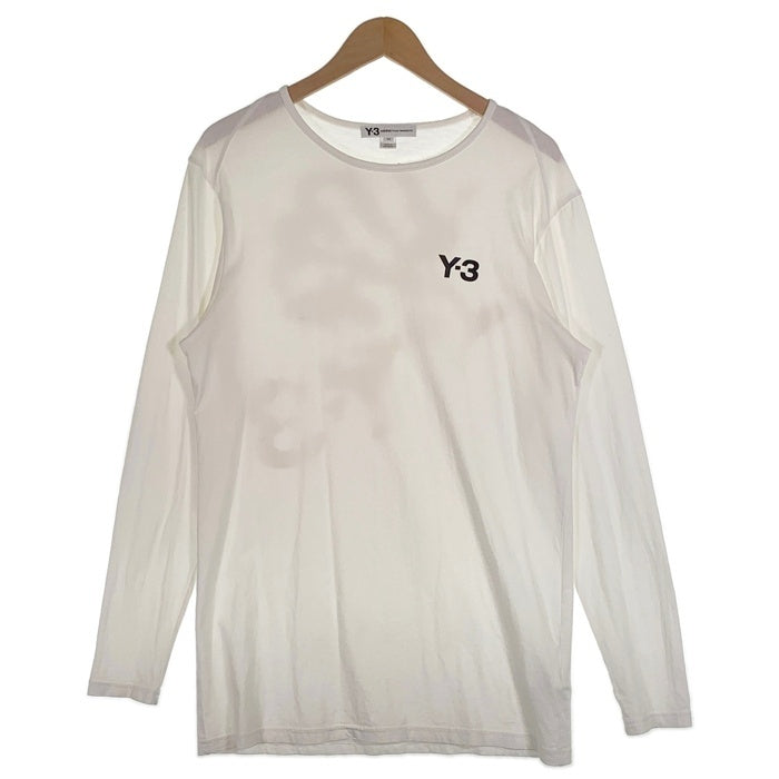Y-3 ワイスリー ロンT ロングスリーブ 長袖 Tシャツ ホワイト CE6752 Size XS 福生店