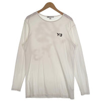 Y-3 ワイスリー ロンT ロングスリーブ 長袖 Tシャツ ホワイト CE6752 Size XS 福生店