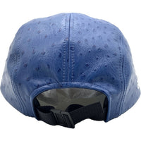 SUPREME シュプリーム 26SS Ostrich Embossed Leather GORE-TEX Camp Cap オーストリッチエンボスレザー キャンプキャップ ブルー 福生店