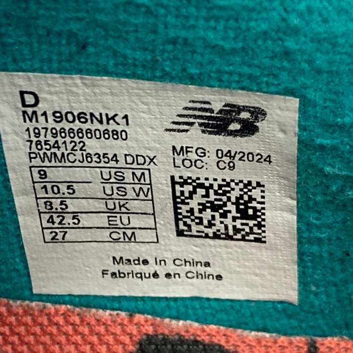 New Balance  ニューバランス The Whitaker Group ザウィティカーグループ 1906U ローカットスニーカー Steel グレー  Size 27cm 瑞穂店