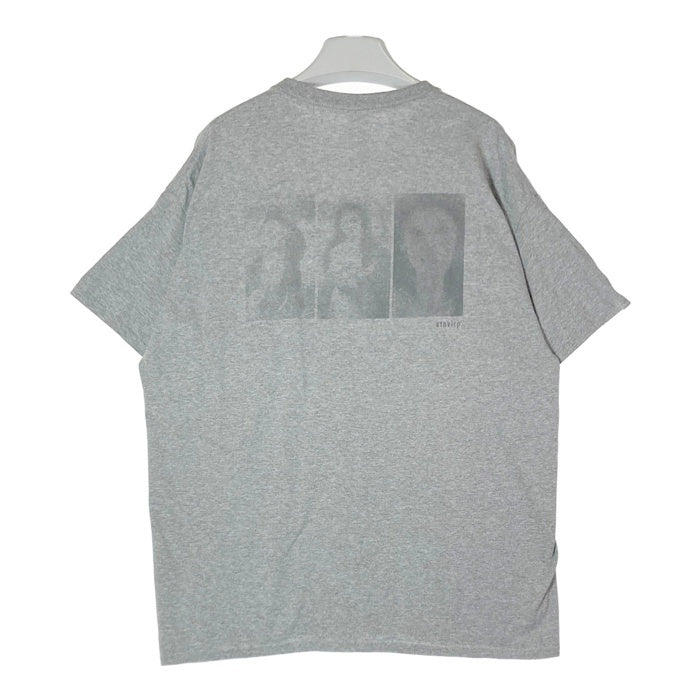 Etavirp エタヴァープ ロゴプリント Tシャツ フロント バック グレー SizeXL 瑞穂店