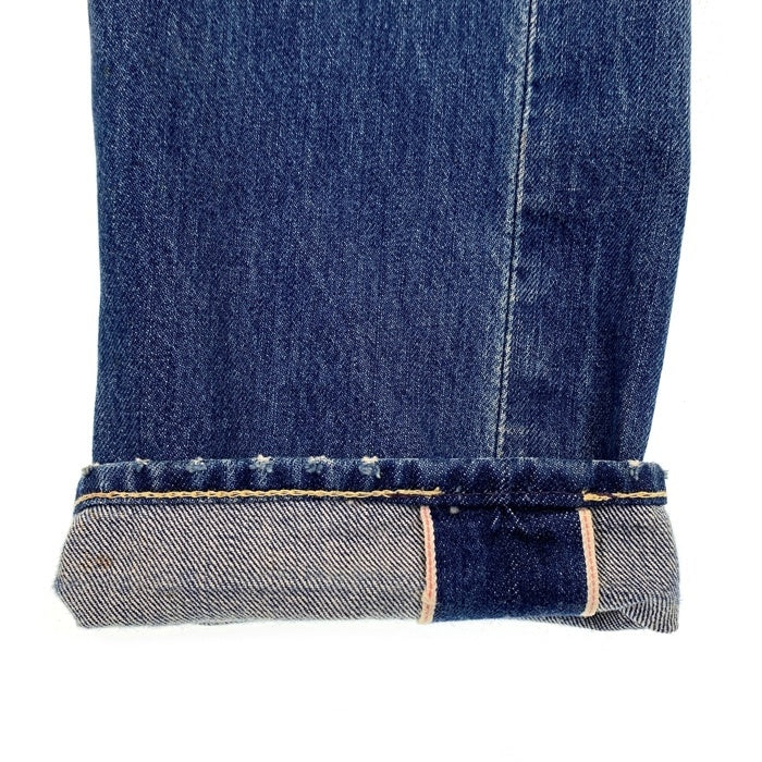 Levi's リーバイス 501XX BIG E ビッグイー 1966 復刻 カンヌキ 赤耳 セルビッチ デニムパンツ ライトブルー 66466-0013 Size W32 L32 福生店