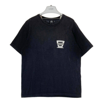 STUSSY ステューシー トライブ クラウン Tシャツ ブラック sizeM 瑞穂店
