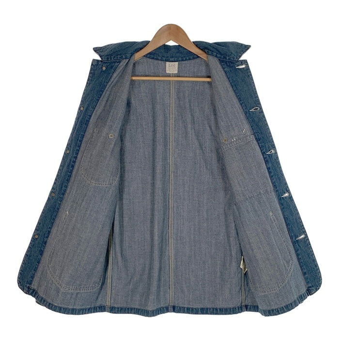 Lee リー 91-J JELT DENIM カバーオール デニムジャケット ライトブルー LM5412 中国製 Size L 福生店