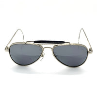 TENDERLOIN テンダーロイン K-SEVEN T-CHOPPER ダブルブリッジ ティアドロップサングラス シルバー ブラック ミラーレンズ 福生店