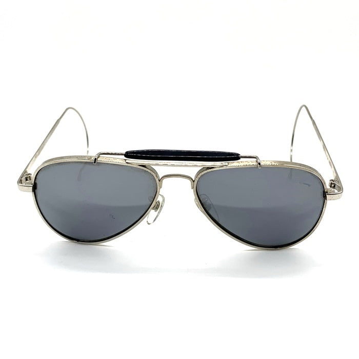 TENDERLOIN テンダーロイン K-SEVEN T-CHOPPER ダブルブリッジ ティアドロップサングラス シルバー ブラック ミラーレンズ 福生店