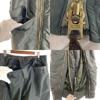 HOUSTON ヒューストン A-11B U.S.A.F. フライトパンツ グリーン サスペンダー付属 Size 38 福生店