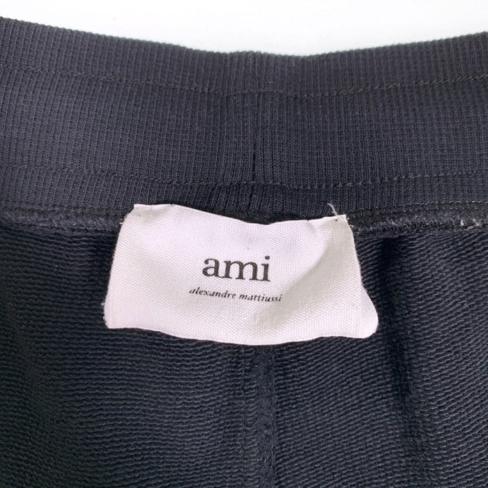ami alexandre mattiussi アミアレクサンドルマテュッシ イージースウェットショーツ ショートパンツ ブラック Size L 福生店