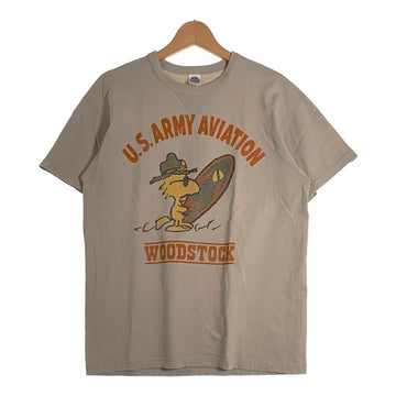 TOYS McCOY トイズマッコイ SNOOPY TEE ウッドストック プリントTシャツ サンド TMC2523 Size L 福生店
