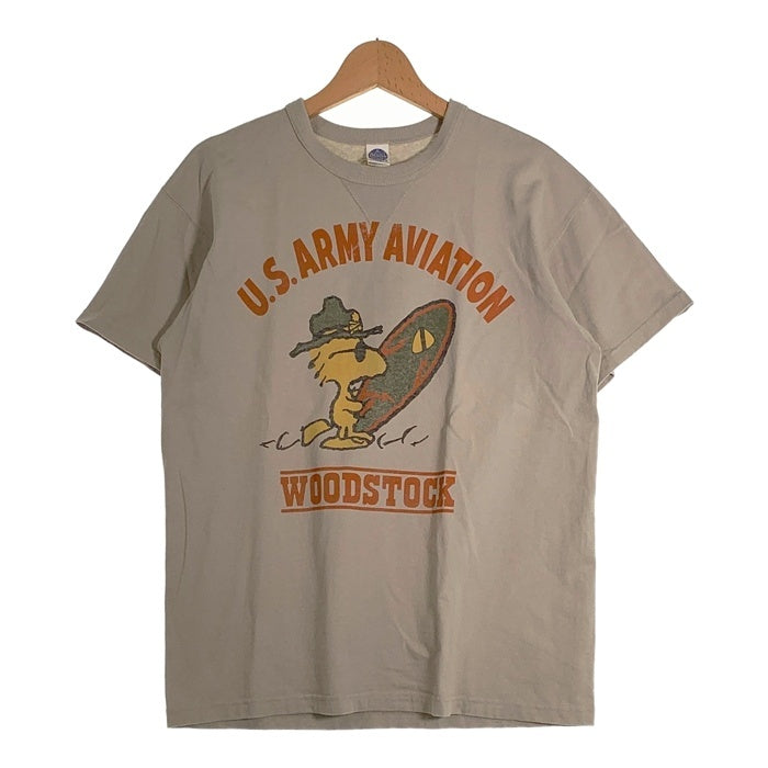 TOYS McCOY トイズマッコイ SNOOPY TEE ウッドストック プリントTシャツ サンド TMC2523 Size L 福生店