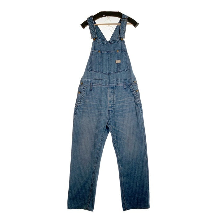 CUTRATE カットレイト USED加工 デニムオーバーオール ライトブルー Size L 福生店