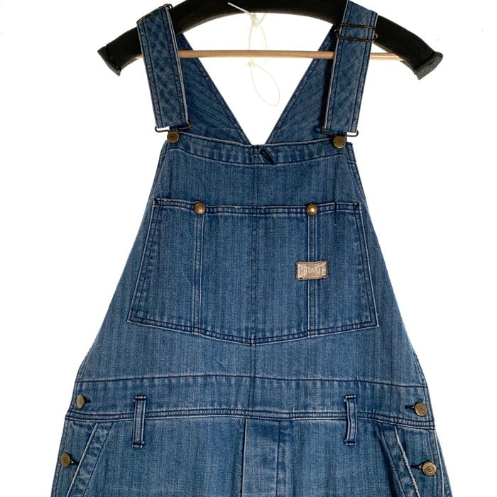 CUTRATE カットレイト USED加工 デニムオーバーオール ライトブルー Size L 福生店