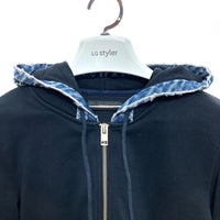 DIESEL ディーゼル  スウェットパーカー デニム フード ブラック sizeXS 瑞穂店