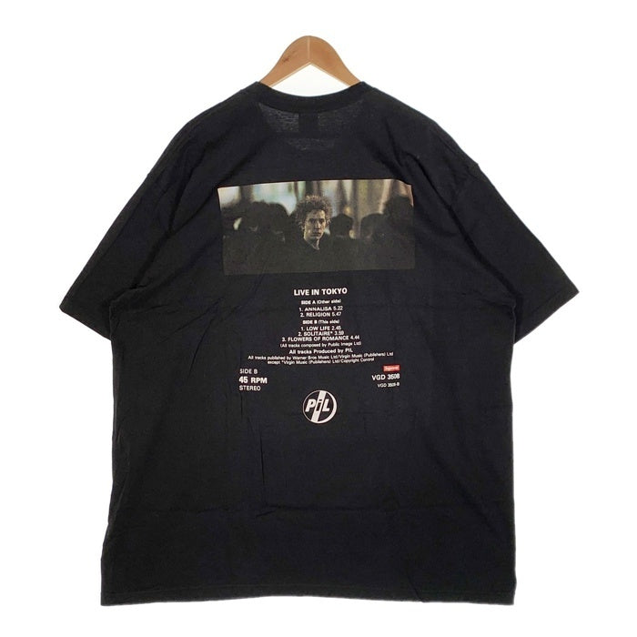 SUPREME シュプリーム 22AW PiL Live In Tokyo Tee パブリック・イメージ・リミテッド フォトプリント Tシャツ ブラック Size XXL 福生店