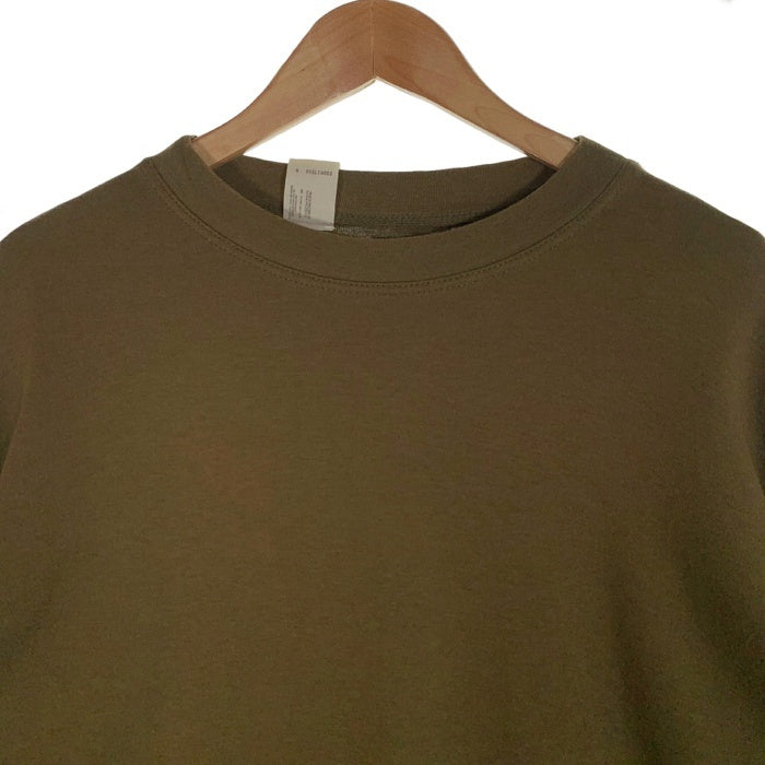N.HOOLYWOOD エヌハリウッド コットン ナイロン ロングスリーブTシャツ オリーブ 192-CS13-032 Size 42 福生店