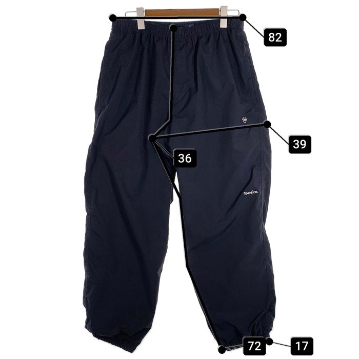 NAUTICA ノーティカ Recycled PET Track Pants ナイロン トラックパンツ ネイビー 213-1409 Size L 福生店