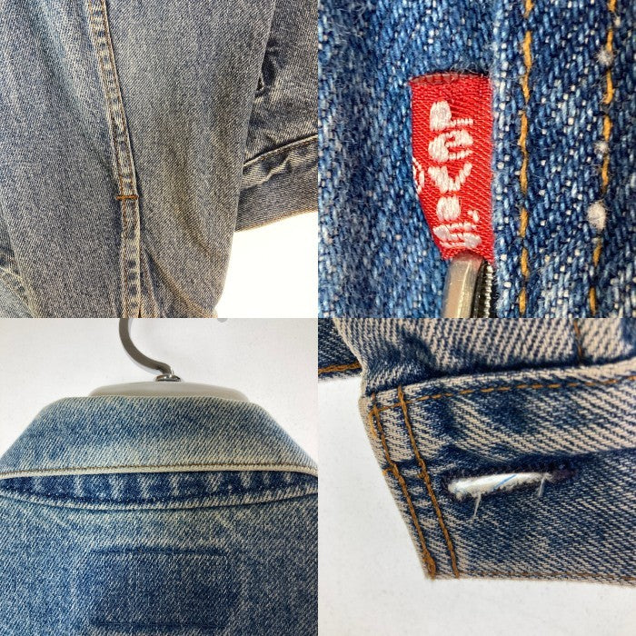 Levi's リーバイス 70506-0216 USA製 ボタン裏777 4th トラッカージャケット Gジャン ライトインディゴ size42 瑞穂店