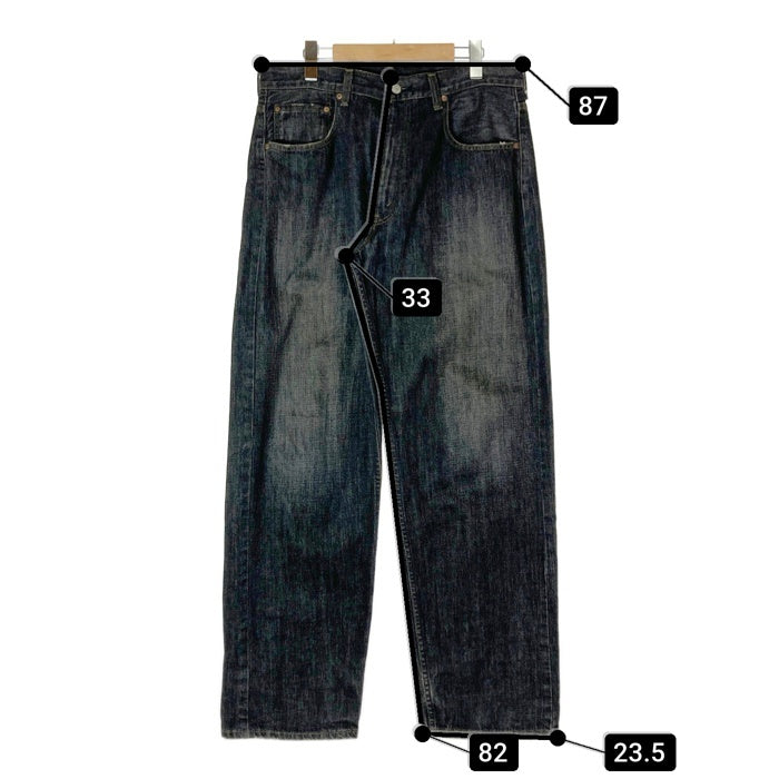 Levi’s リーバイス 569 J38 日本製 ルーズ ワイド デニムパンツ 先染めブラック sizeW34 瑞穂店