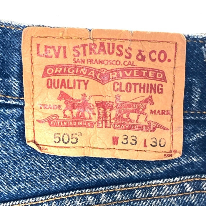 Levi's リーバイス 505 メキシコ製 ボタン裏322M デニムパンツ インディゴ size33 瑞穂店
