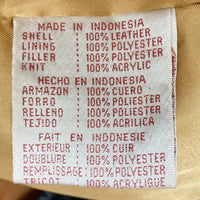 G-Ⅲ AND Carl Banks ジースリーアンドカールバンクス San Francisco 49ERS 刺繍 レザーブルゾン ブラック×レッド sizeL 瑞穂店