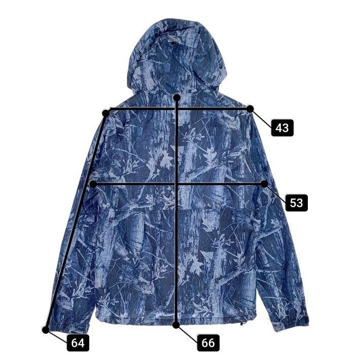Columbia コロンビア リアルツリー ナイロンジャケット ブルー PM3728 薄手 Size S 福生店