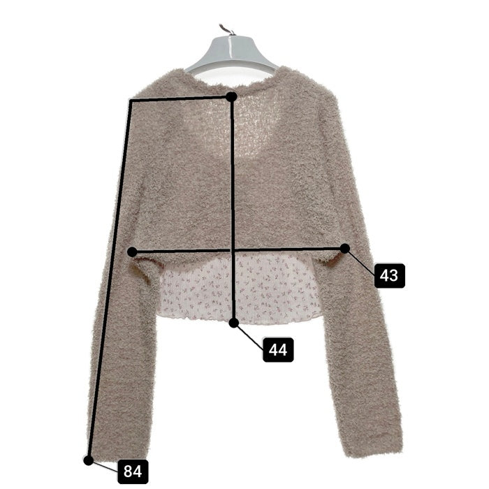 SNIDEL　スナイデル　フラッフィーボレロカーデ＆フリルキャミセット　ピンクsizeONE 瑞穂店