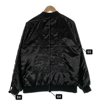 HUF ハフ THRASHER スラッシャー スーベニアジャケット 中綿 スカジャン ブラック Size M 福生店