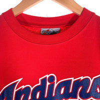 majestic マジェスティック Cleveland Indians クリーブランド インディアンズ 半袖 Tシャツ レッド メキシコ製 Size L 福生店