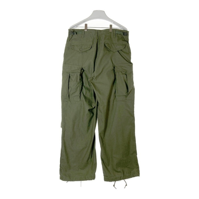US ARMY アメリカ軍 67年会計 アルミジップ M-65 フィールドパンツ オリーブ sizeS-R 瑞穂店