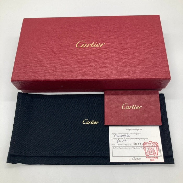 CARTIER カルティエ ハッピーバースデー 長財布 ボルドー 瑞穂店