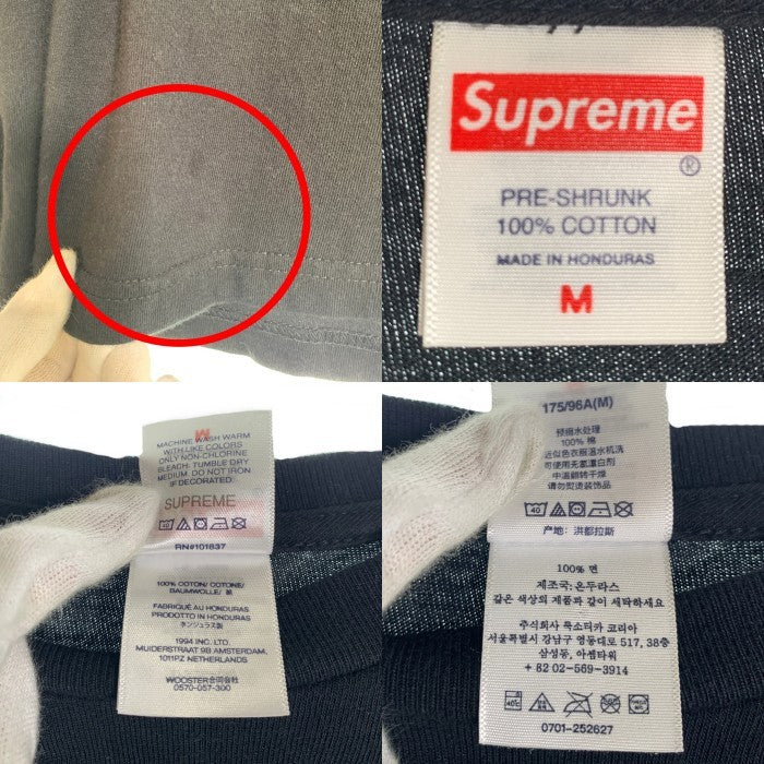 SUPREME シュプリーム 25AW ANTIHERO アンタイヒーロー Eagle L/S Tee 長袖 ロンT イーグル ロングスリーブ Tシャツ ブラック Size M 福生店