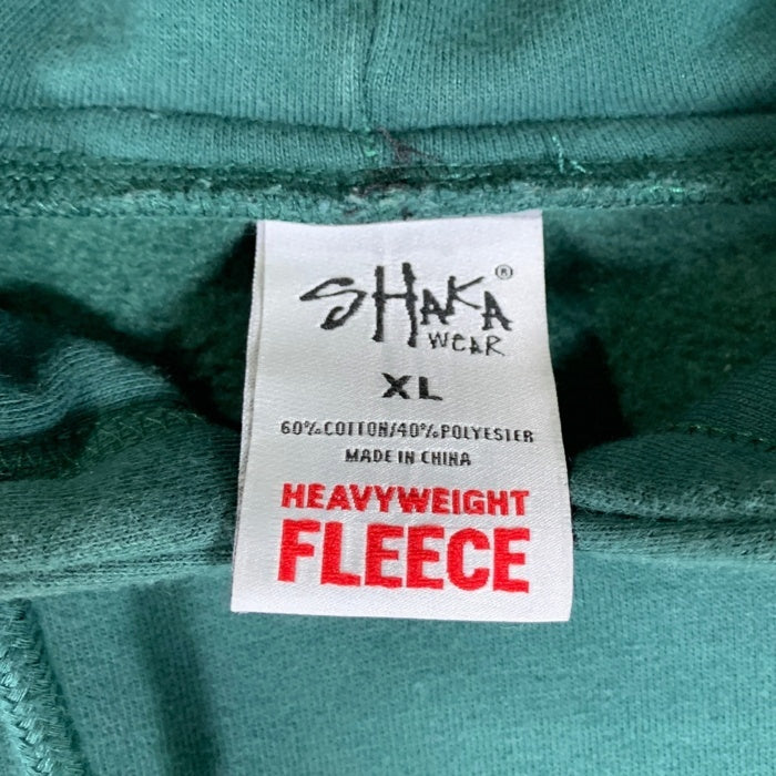 SHAKA WEAR シャカウェアー HEAVYWEIGHT FLEECE プルオーバー フーディー パーカー グリーン Size XL 福生店