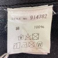PLEASURES プレジャーズ WEB DENIM JACKET ウェブデニムジャケット 刺繡 プリント ブラック Size S 瑞穂店