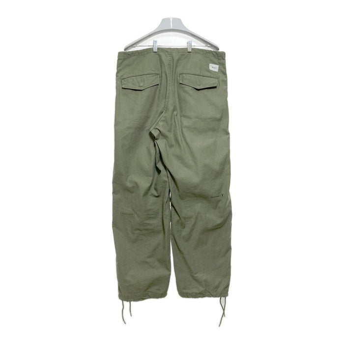 WTAPS ダブルタップス 18AW CAPE/TROUSERS COTTON SATIN 182WVDT-PTM02 ケープ トラウザーズ ブラック カーゴパンツ カーキ size03 瑞穂店
