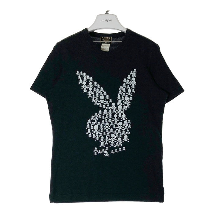 PLAYBOY プレイボーイ×THEATER8 シアターエイト×mastermind マスターマインド トリプルコラボTシャツ ブラック sizeS 瑞穂店