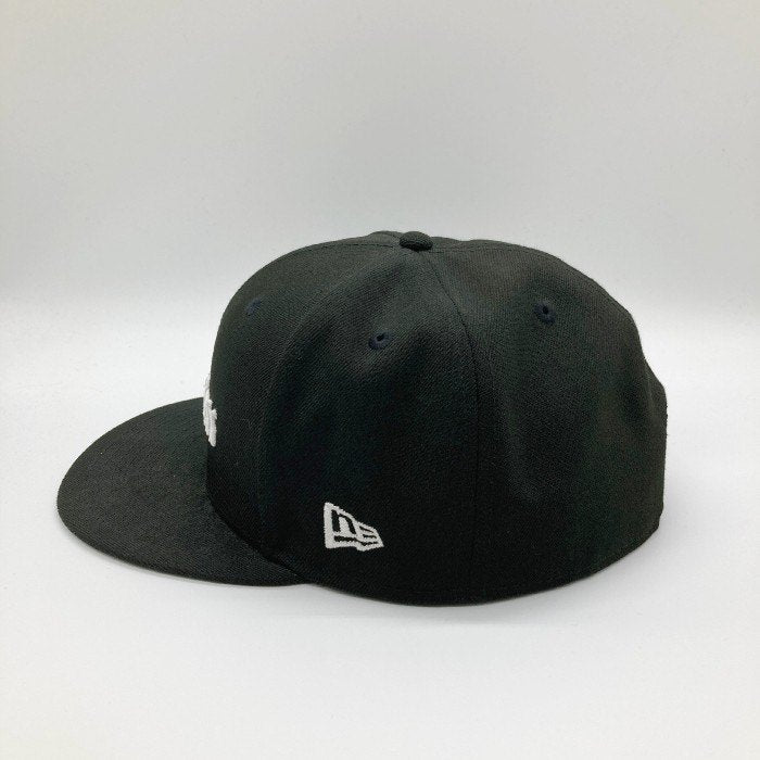 NEWERA×DOG TOWN ニューエラ×ドッグタウン ロゴ刺繍 キャップ ブラック size62.5cm 瑞穂店