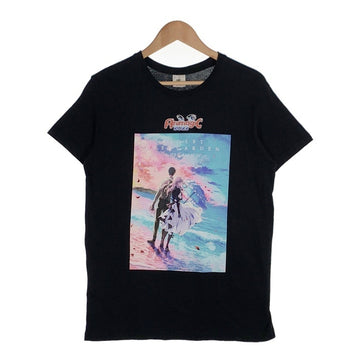 Animagic アニマジック 2022  Violet Ever Garden ヴァイオレットエヴァーガーデン プリントTシャツ ブラック Size S 福生店