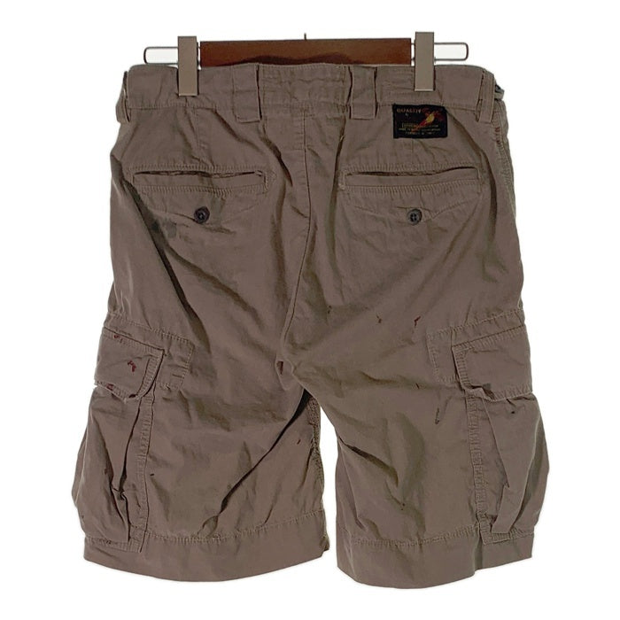 90's Ralph Lauren ラルフローレン ワッペン カーゴ ショーツ ハーフパンツ ベージュ Size 32 福生店